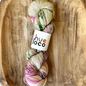 Hue Loco Cashmere Wool Blend Spun Sock Yarn